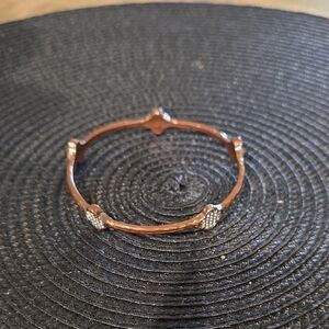Rose Gold and Silver Women's Bracelet